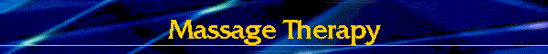 Massage Therapy